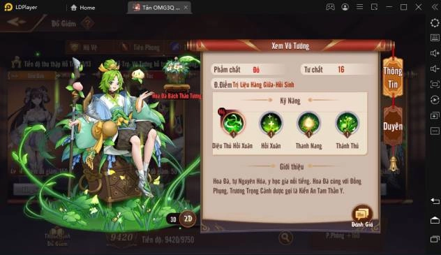 Hướng Dẫn Reroll và Chọn lựa tướng cho Newber trong tựa game Tân OMG 3Q