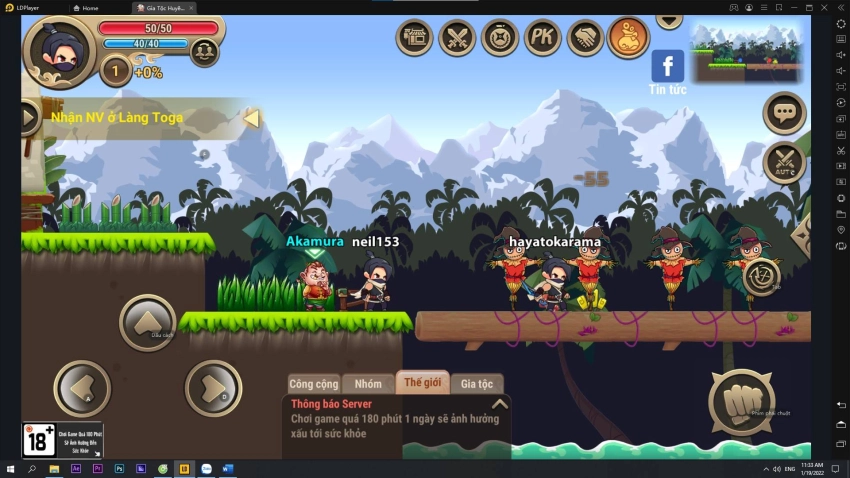 『HƯỚNG DẪN』TẢI GIA TỘC HUYỀN THOẠI TRÊN PC VỚI LDPLAYER