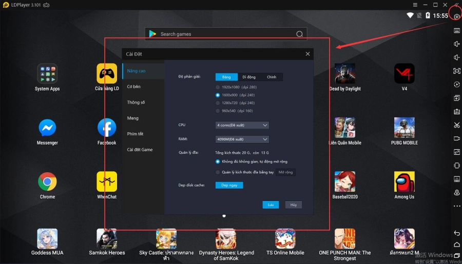 Cách định cấu hình RAM và CPU đúng cách cho giả lập của bạn