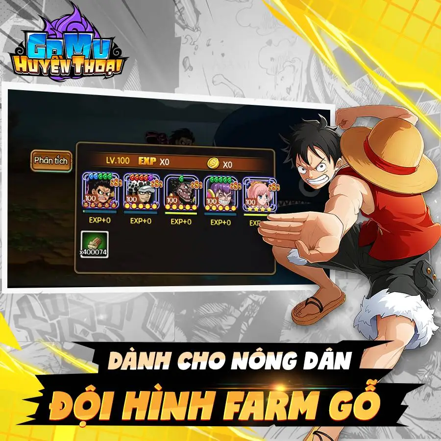 『GAME MỚI』Gomu Huyền Thoại - Game cốt truyện “One Piece” đình đám trở lại làng game Việt vào tháng 10