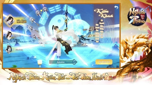 TẢI VÀ CHƠI NGHỊCH THIÊN KIẾM THẾ TRÊN PC CÙNG LDPLAYER