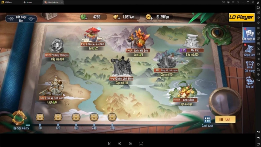 Hướng dẫn cách tăng chiến lực cho người mới chơi Linh Giới 3D