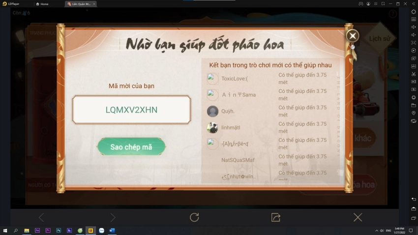 『HƯỚNG DẪN』CHI TIẾT CHUỖI SỰ KIỆN CHÀO ĐÓN TẾT NHÂM DẦN – LIÊN QUÂN MOBILE