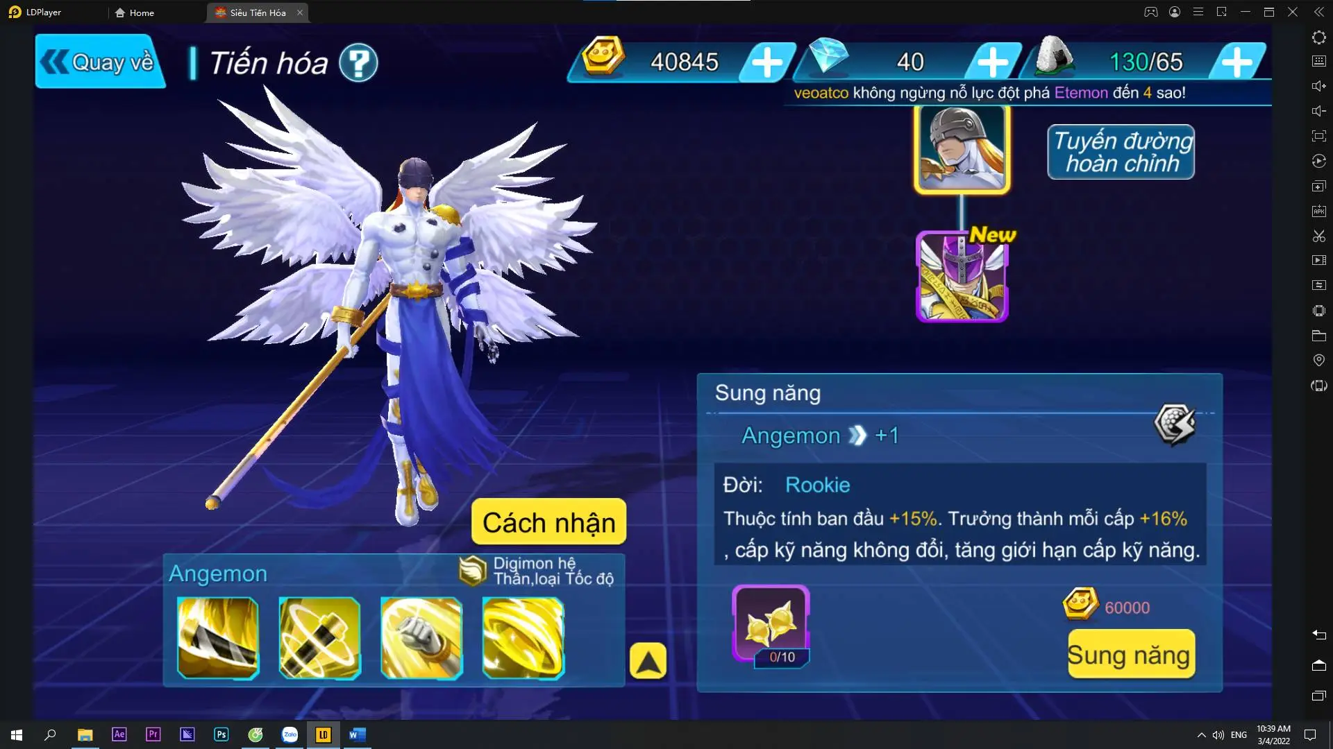 『HƯỚNG DẪN』CHƠI CƠ BẢN SIÊU TIẾN HÓA MOBILE