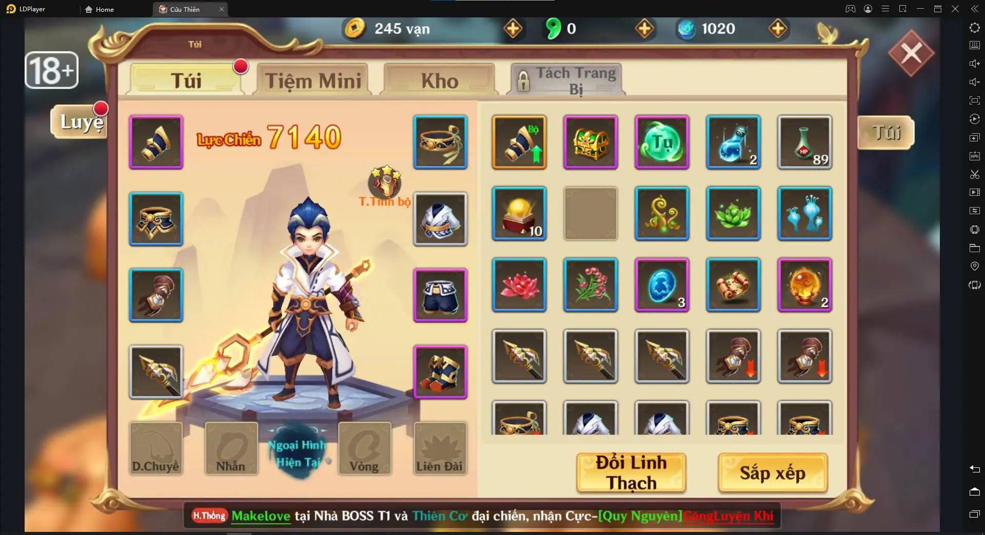 『HƯỚNG DẪN』CỬU THIÊN MOBILE – TỔNG HỢP GIFTCODE GAME MỚI NHẤT