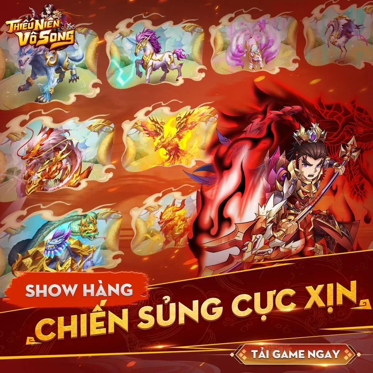 『GAME MỚI』Thiếu Niên Vô Song – Game thẻ tướng cổ điển 6 vs 6 sắp ra mắt làng game Việt tháng 10