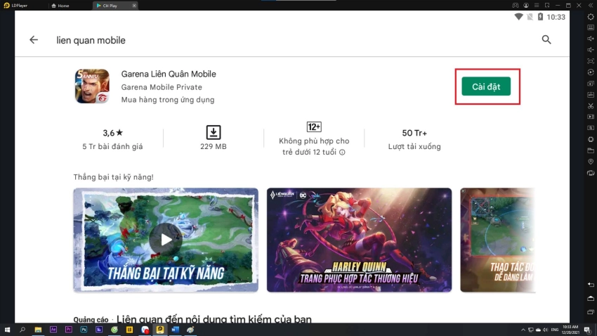 Cách tải Liên Quân Mobile trên pc với LDPlayer