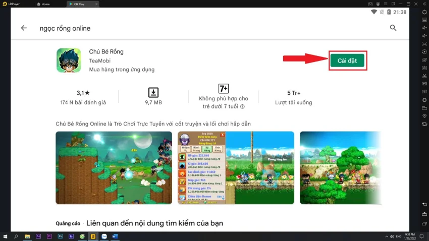 HƯỚNG DẪN』TẢI CHÚ BÉ RỒNG TRÊN PC VỚI LDPLAYER