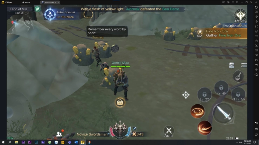 『HƯỚNG DẪN』chơi cơ bản Mu Origin