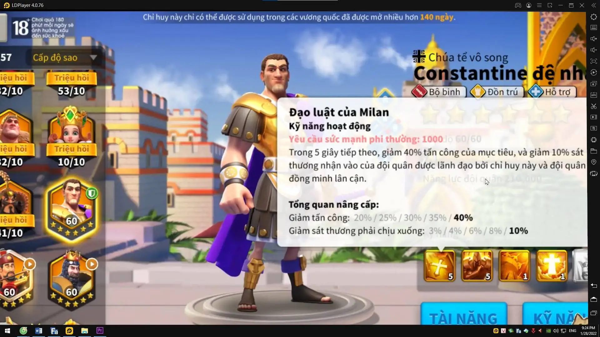 『HƯỚNG DẪN』CƠ BẢN CHO NGƯỜI MỚI CHƠI RISE OF KINGDOMS (Phần 2)