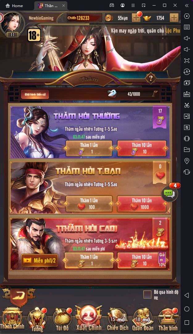 『GAME MỚI』Thần Ma: Tam Quốc Xuất Chinh Gzone – Game Mobile Cốt truyện Tam quốc diễn nghĩa “Mix” Thần - Ma