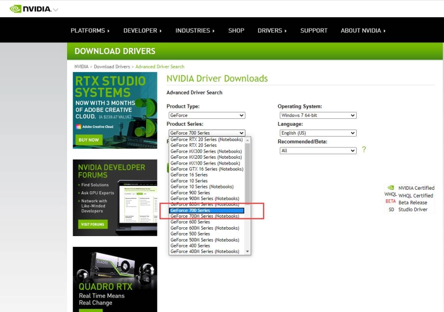 Giải pháp cho vấn đề đồ họa bị hỏng sau khi nâng cấp phiên bản trình điều khiển NVIDIA 442.74