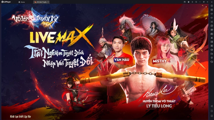 『GAME MỚI』Võ Lâm Truyền Kỳ Max - Siêu phẩm Kiếm hiệp đồ họa 4K trình làng game Việt