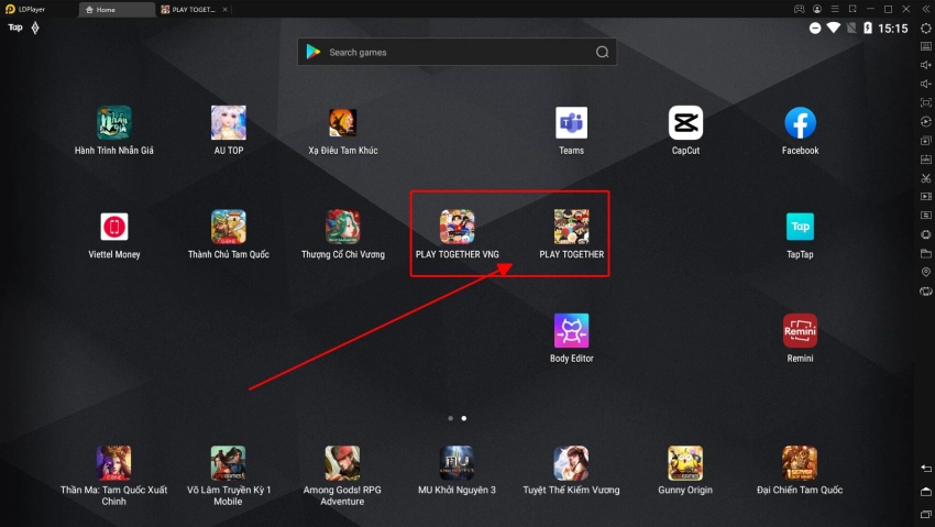 『HƯỚNG DẪN』CHƠI PLAY TOGETHER + CHUYỂN ĐỔI ACC TỪ GLOBAL SANG VNG TRÊN LDPLAYER