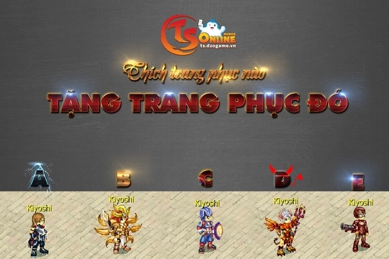 Đừng bỏ lỡ ngày Alpha Test của TS Online Mobile với nhiều sự kiện hấp dẫn
