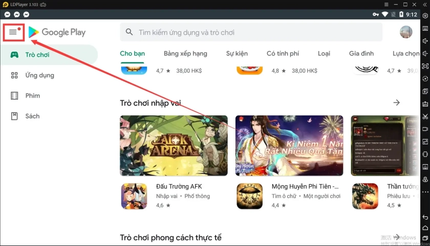 Cách tắt ứng dụng hoặc game tự động cập nhật trong LDPlayer