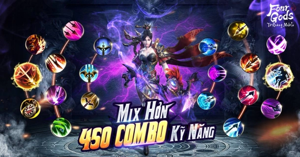 Title: “Bom tấn hạng nặng Tứ Hoàng Mobile ra mắt 22/4 và 4 điều đặc biệt cần lưu ý