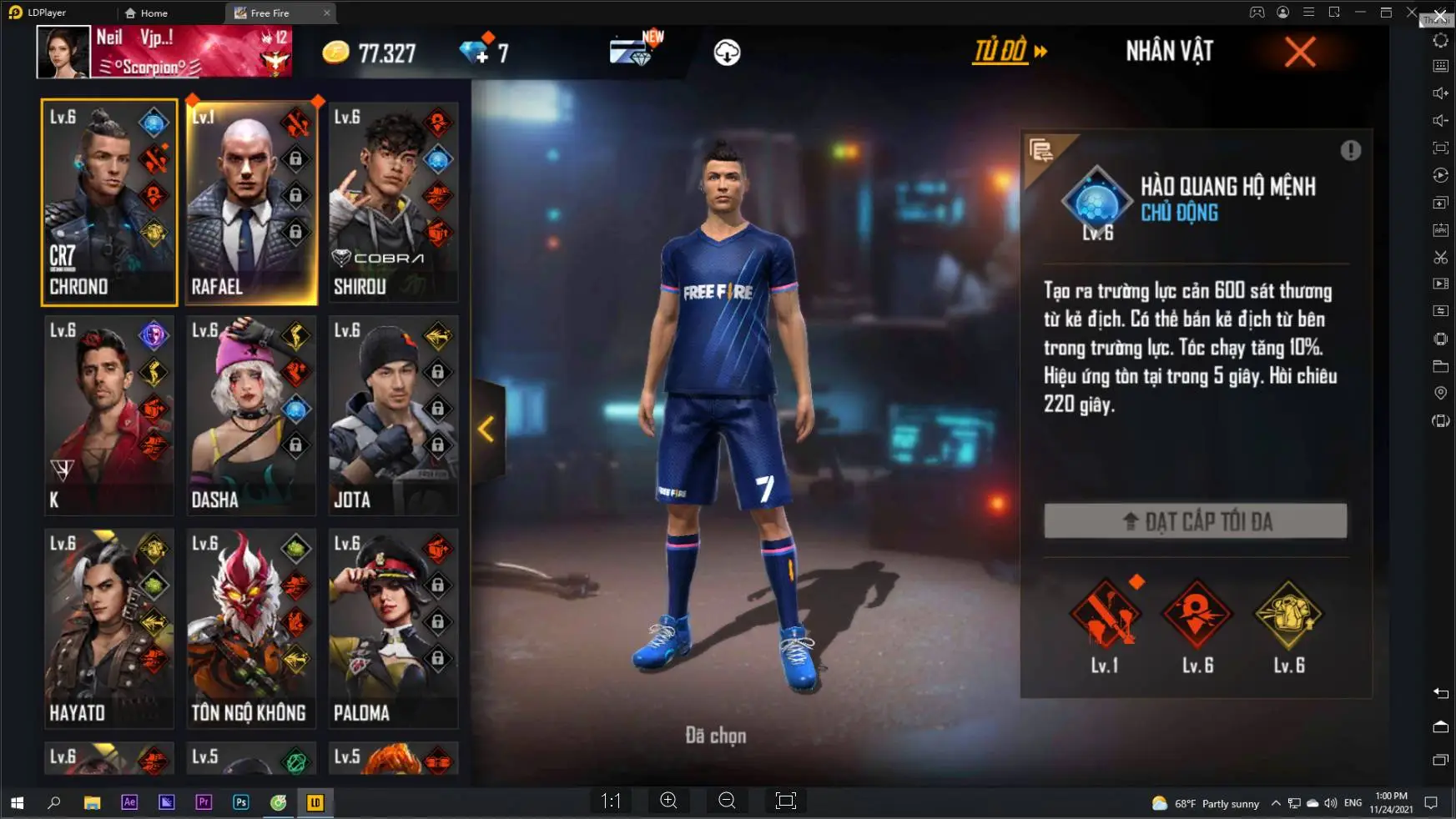 Top 4 combo kĩ năng nhân vật hiệu quả nhất free fire