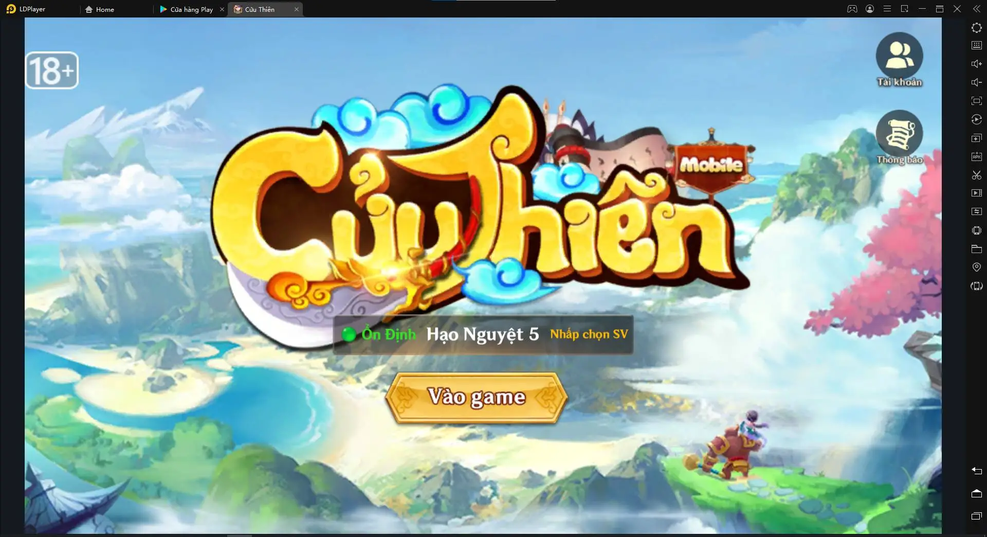 『HƯỚNG DẪN』CỬU THIÊN MOBILE – TỔNG HỢP GIFTCODE GAME MỚI NHẤT