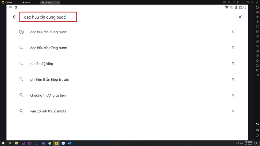 『HƯỚNG DẪN』TẢI ĐẠO HỮU XIN DỪNG BƯỚC  TRÊN PC VỚI LDPLAYER