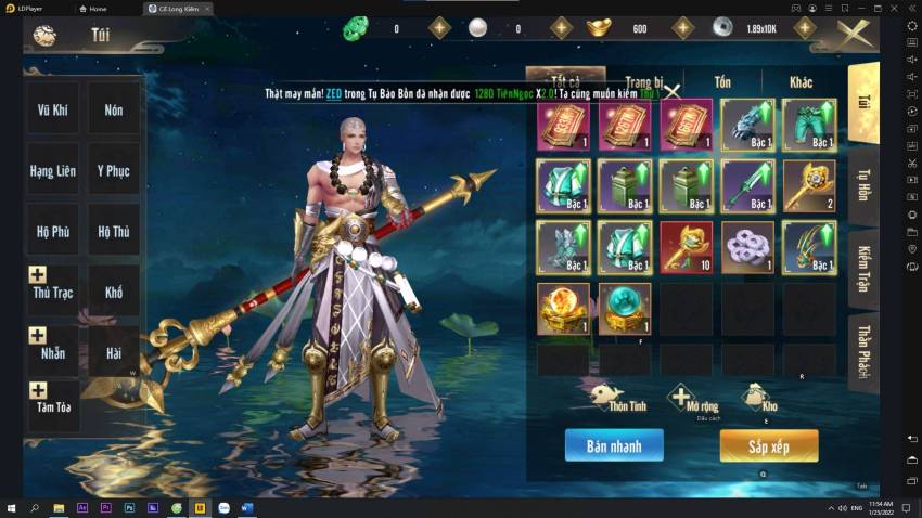 『HƯỚNG DẪN』CỔ LONG KIẾM  CÁCH CHUYỂN PHÁI NHÂN VẬT