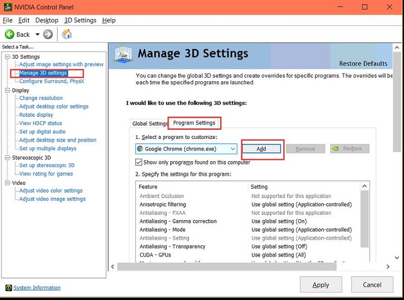 How to switch from integrated graphics to discrete graphics