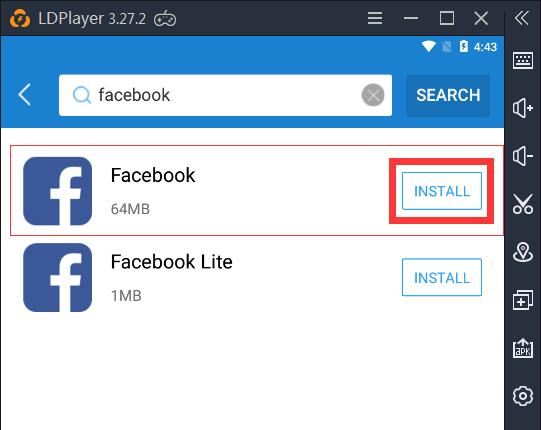 How to use Facebook, WhatsApp or Instagram on LDPlayer (Take Facebook for example)