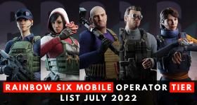 Rainbow Six Mobile Operator Tier List November 2023