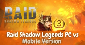 Raid Shadow Legends PC vs Mobile Version - Third Anniversary Details