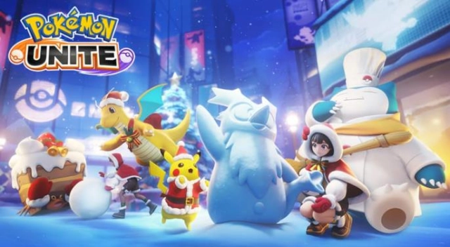 Celebra juntamente las fiestas en Pokémon UNITE