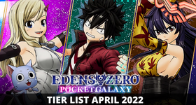 Edens Zero Pocket Galaxy Tier List November 2023
