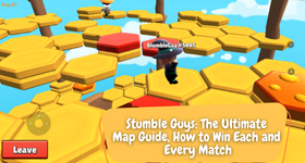 Stumble Guys: The Ultimate Map Guide, How to Win Every Match (Part 1)