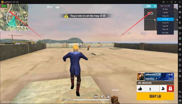 Hướng dẫn chơi Free Fire mượt với FPS cao trên PC