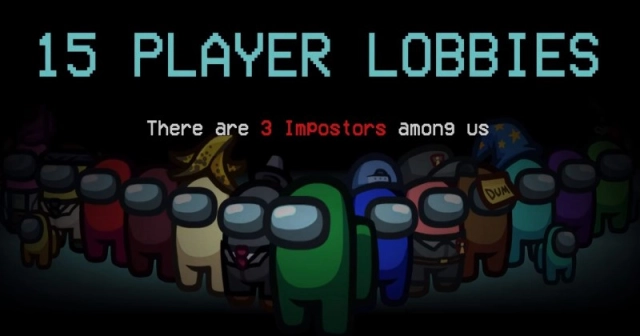 Among Us 15 June Update | 15 Player Lobbies & More