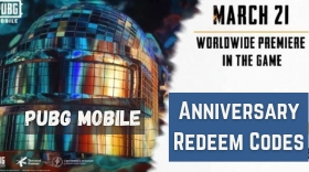 PUBG Mobile November 2021 Anniversary Redeem Codes