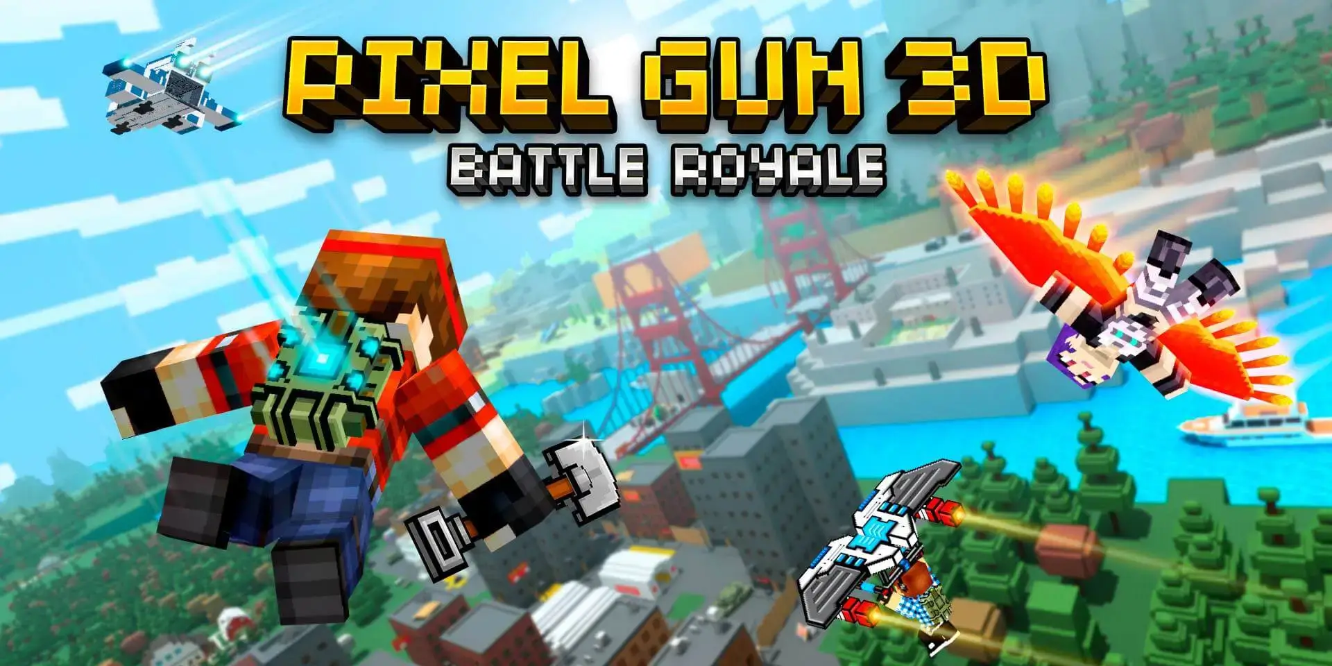 Gun 3d pixel ‎PIXEL GUN