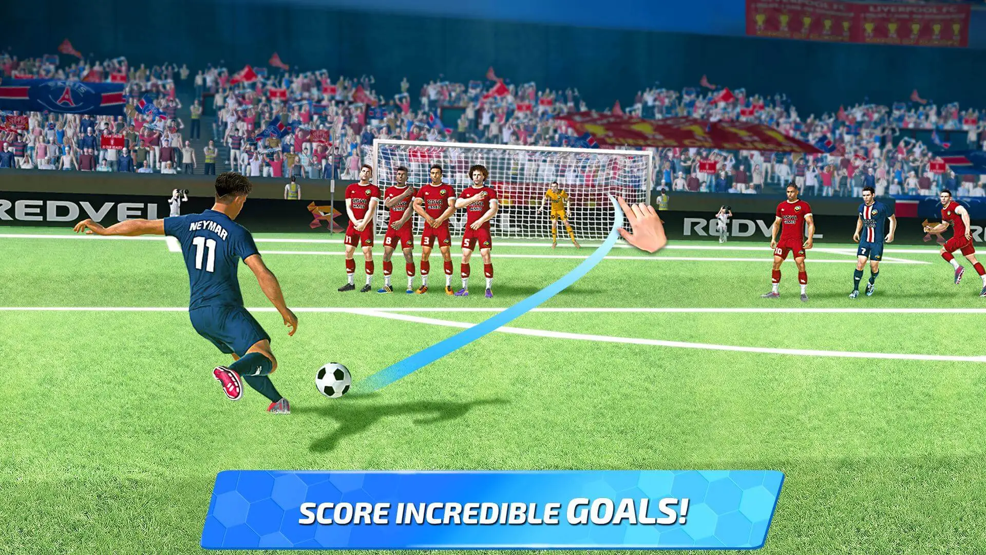 Jogando Football Superstars - Jogo de Futebol Online Grátis 