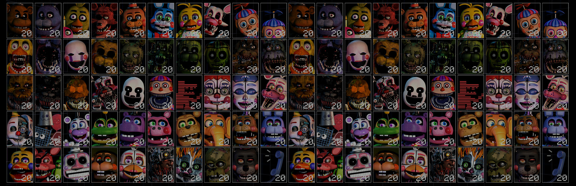 ULTIMATE CUSTOM NIGHT jogo online gratuito em