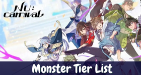 NU Carnival Monster Tier List