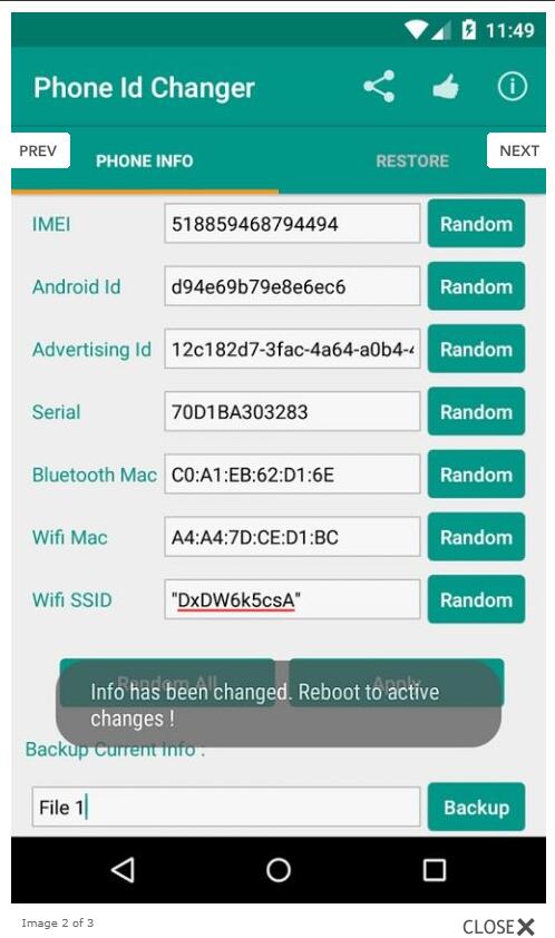 imei changer xposed