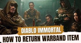 Diablo Immortal How to Return Warband Item - Warbands and Warband Stash Explained