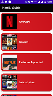 NetFlix Guide 2020 - Streaming Movies and Series