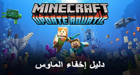 كيف اخفي علامة الماوس والعب جيدا في لعبة ماين كرافت