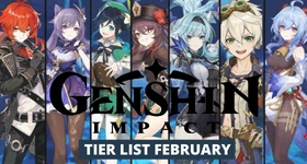 【ไกด์เกม】Genshin Impact Tier List กุมภาพันธ์ 2022