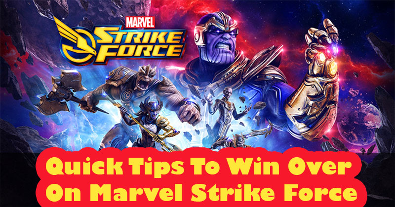 Marvel Strike Force guide - Tips for beginners