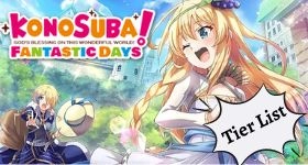 Konosuba Fantastic Days Tier List November 2023 - Pick Your Best Hero