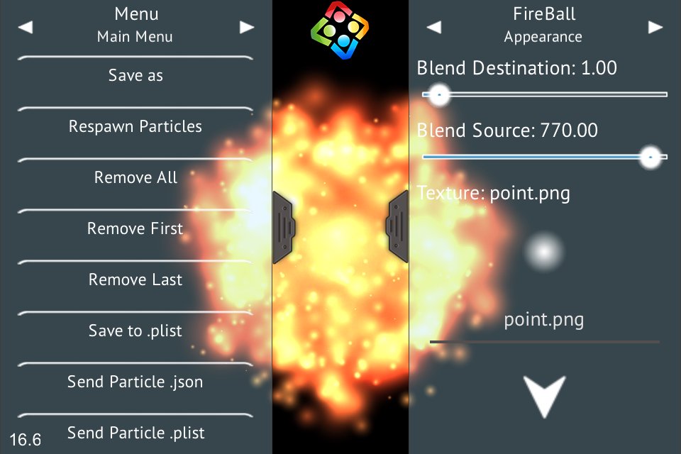 Particle Editor for Cocos2d