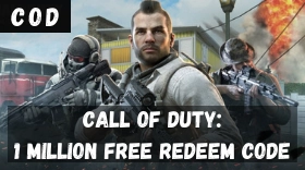 Call of Duty: 1 Million Free Redeem Code