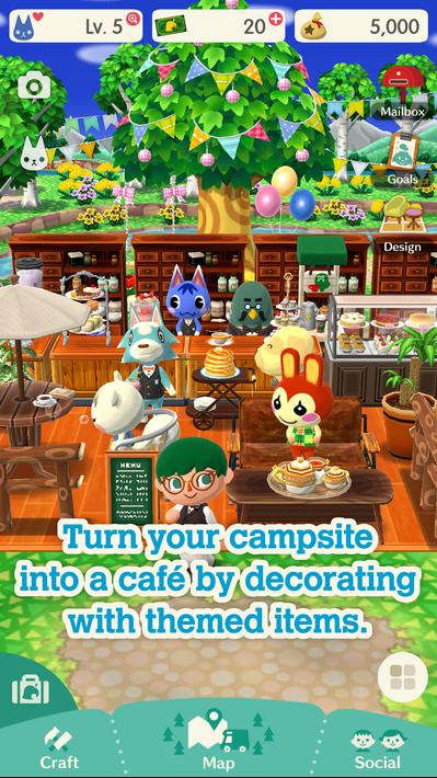 Pocket camp animal crossing как играть