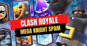 Clash Royale Mega Knight Spam with a Best Upgrade to the Winning
